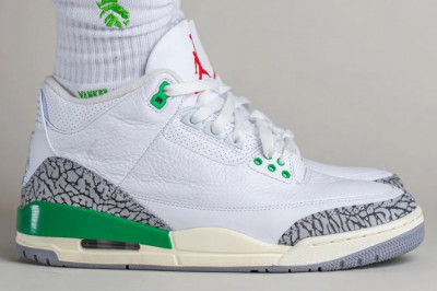 Az Air Jordan 3 „Lucky Green” a Jumpman rajongóknak készült