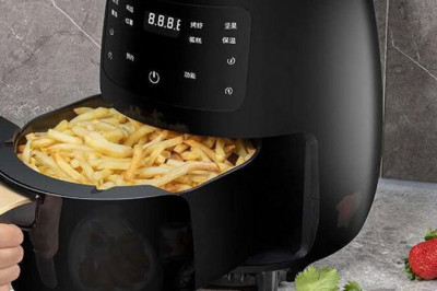 Új Generációs olaj nélküli forrólevegős sütő-fritőz