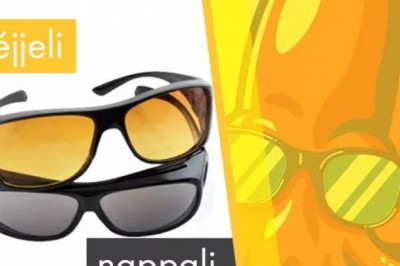 HD Vision Wrap Arounds szemüveg szett: Az éjjel-nappali tökéletes látás élményéért