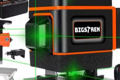 A jövő szintezője ma: bemutatjuk a Bigstren 360°-os keresztlézert!
